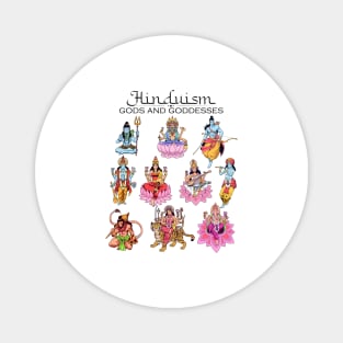 Hindu gods Magnet